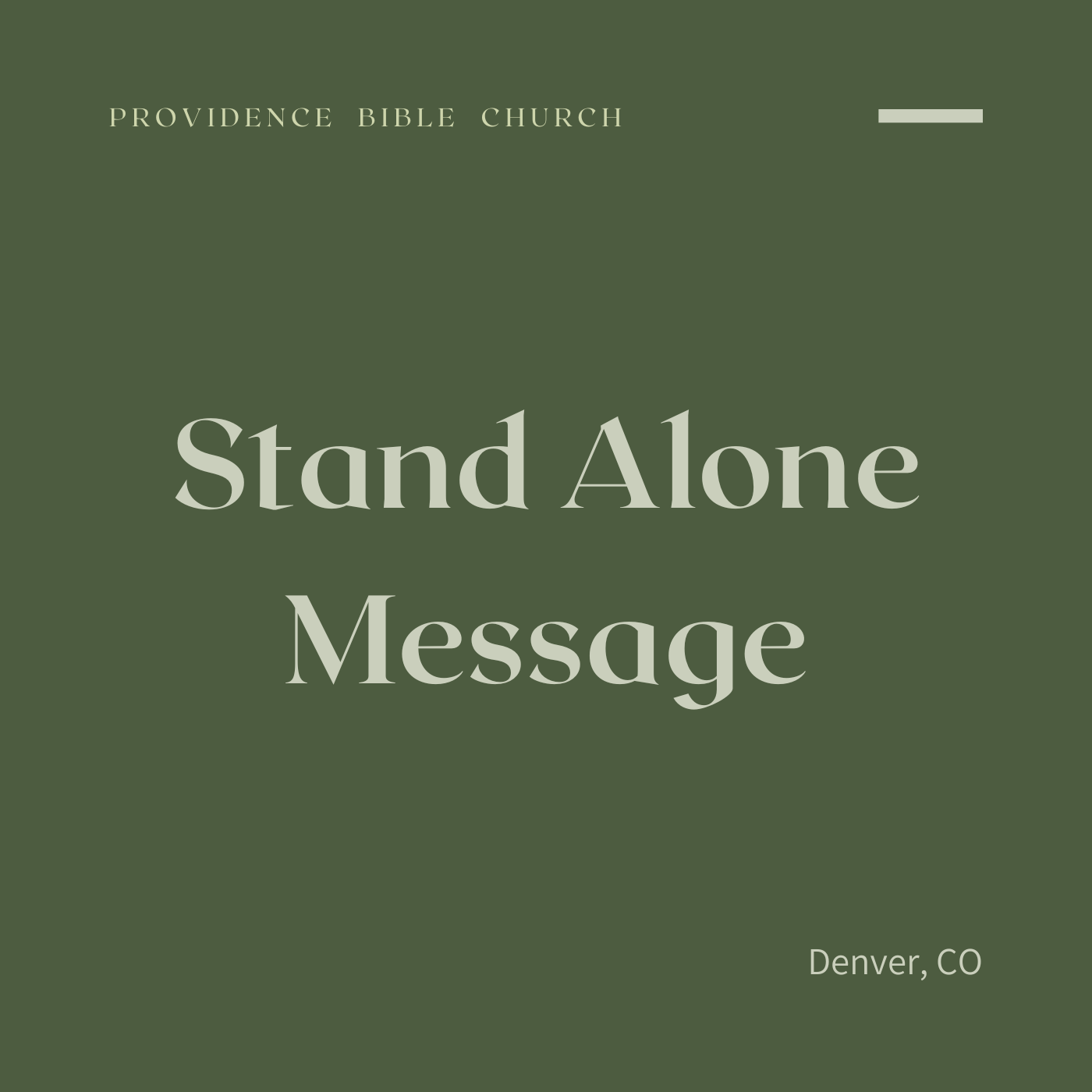 Family: How to Love Each Other - Stand Alone Messages episode artwork